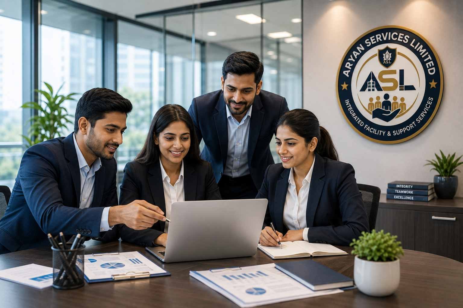 Aryan Services Limited Professional Team